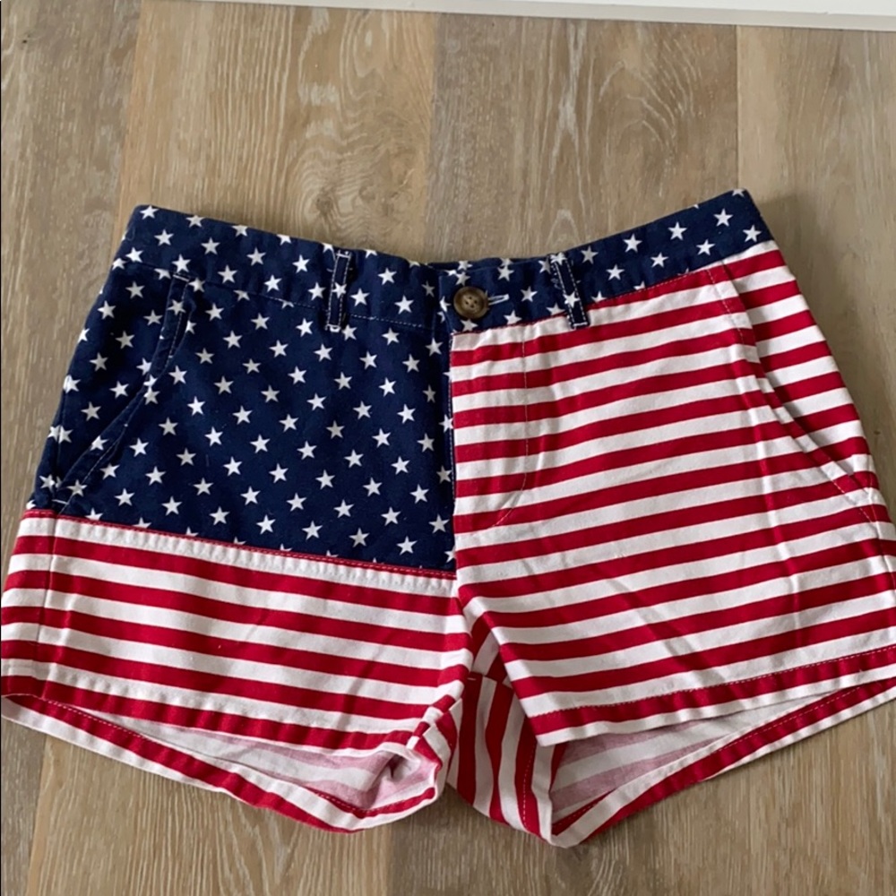 Chubbies American flag shorts size S